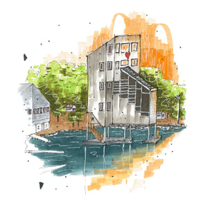 Lake Banook Art Print