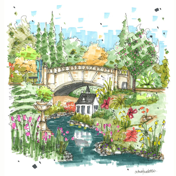 Halifax Public Gardens Art Print