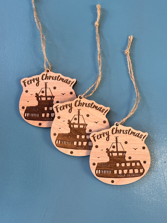 Ferry Christmas Ornament