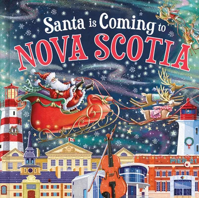 Santa is Coming to Nova Scotia Book