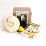 Snowy Owl Needle Felting Kit