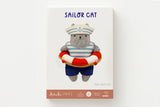 DIY Sewing Kit - Sailor Cat