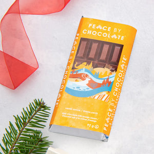 Holiday Bar Dark with Orange Cream 92g