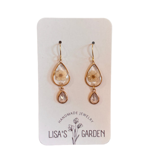 Teardrop Spirea Earrings
