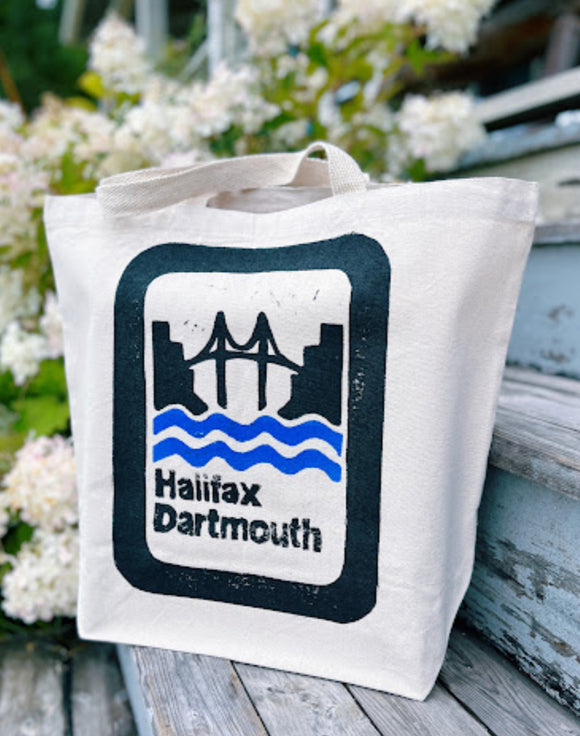 Halifax Dartmouth Canvas Tote
