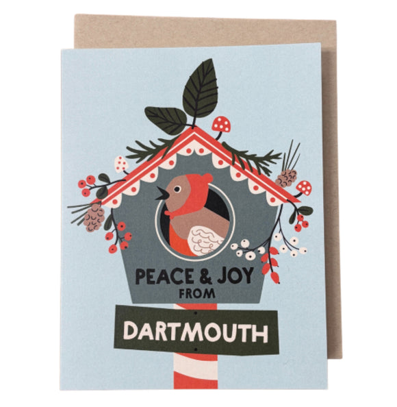 Peace & Joy from Dartmouth Seasonal Greeting Card