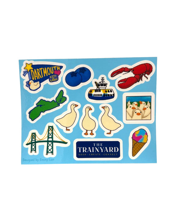 Nova Scotia Sticker Sheet