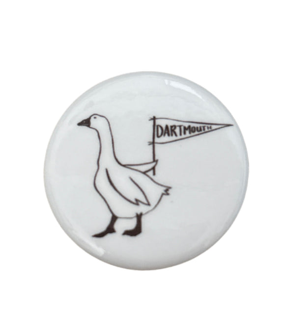 Dartmouth Goose Button Pin