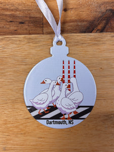 Dartmouth Geese Ornament