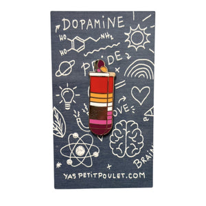 Pride Dopamine Enamel Pin