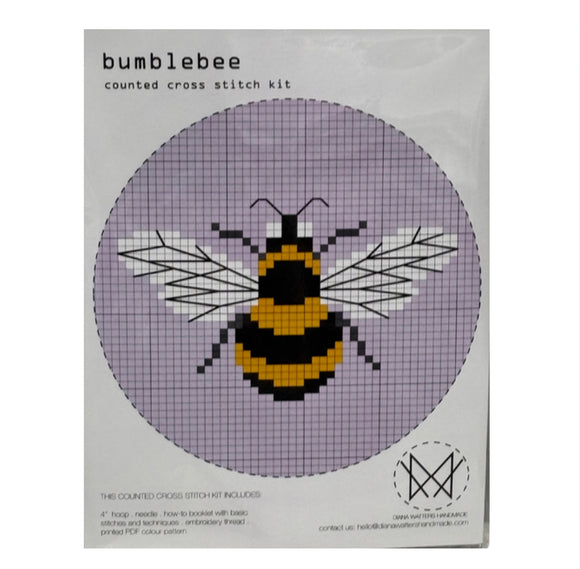 Bumblebee Cross Stitch Kit