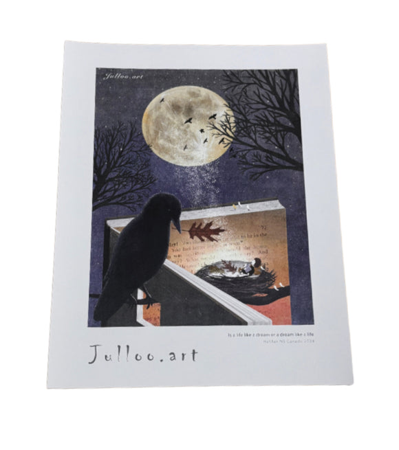 Art Print - Is a Life Like a Dream or a Dream Like a Life