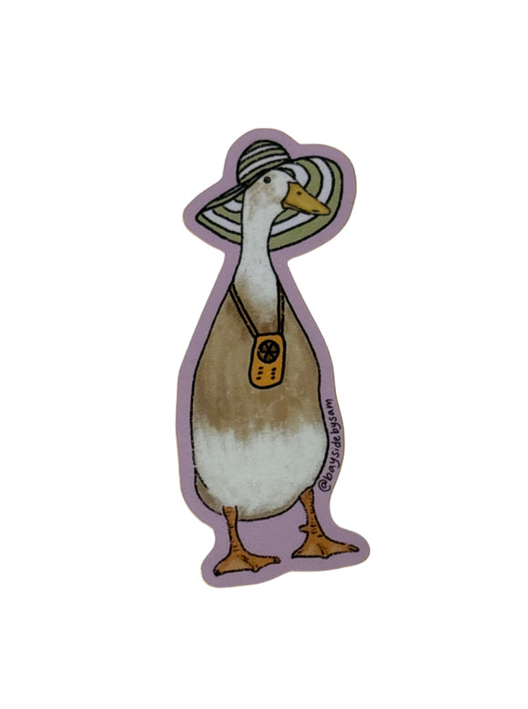 Pool Goose Sticker