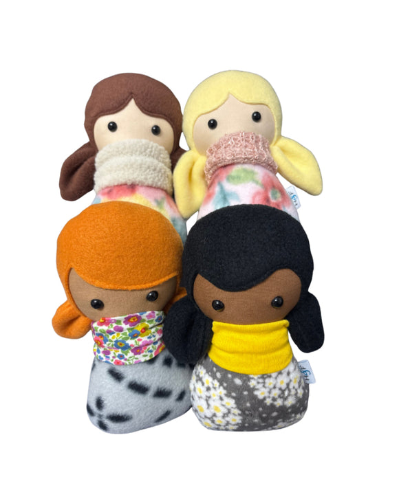 Mini Cuddle Doll - Pigtails