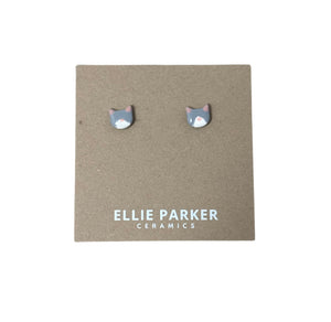 Ceramic Cat Earrings