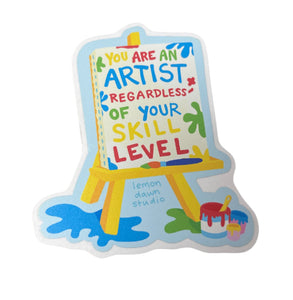 You are an Artist Sticker