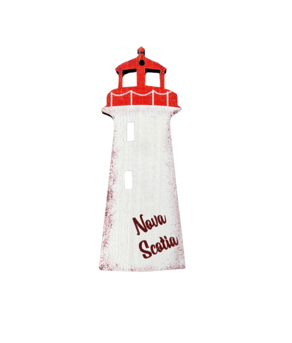 Painted Lighthouse Ornament