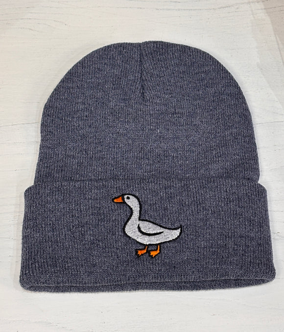 Goose Toque - Heather Navy