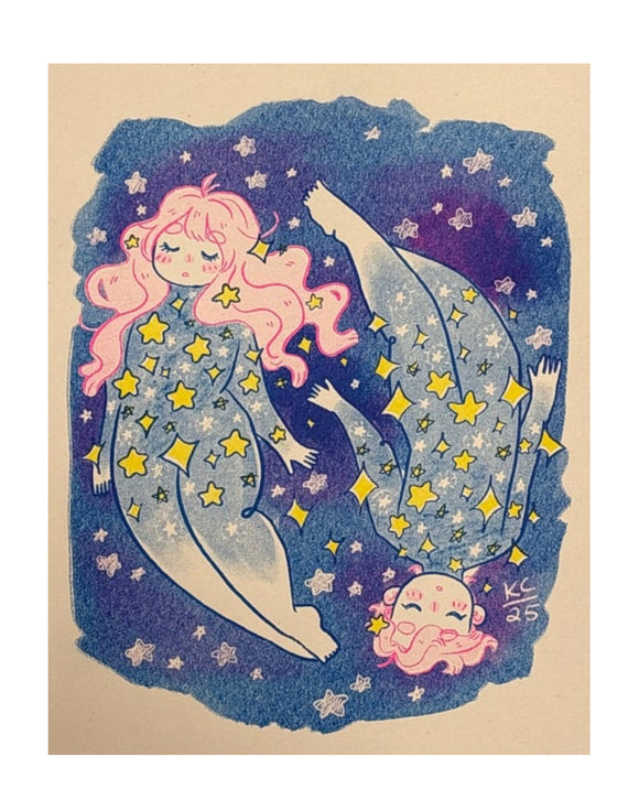 Star People Art Print