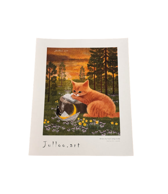 Art Print - Where My Heart Longs to Be