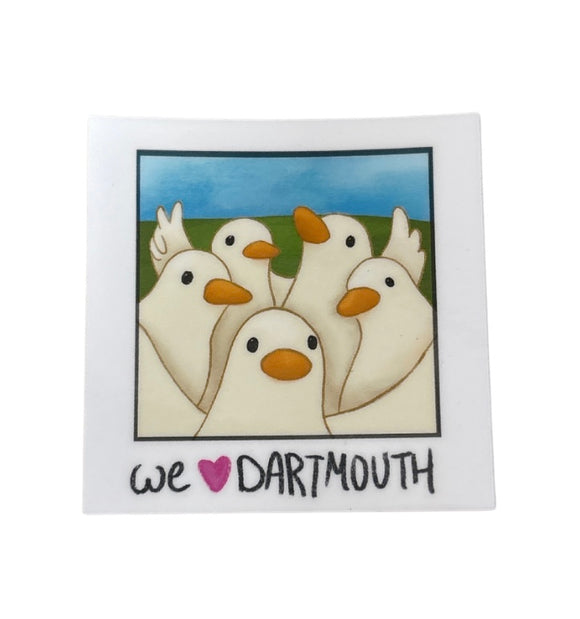 Geese Selfie Sticker