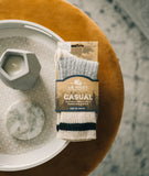 Casual Cotton Blend Cabin Sock - small/medium