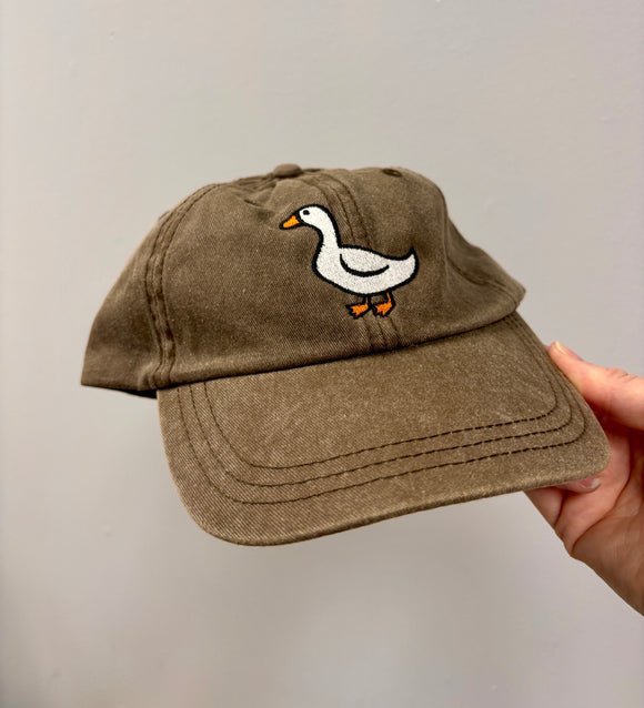 Goose Twill Hat - Brown