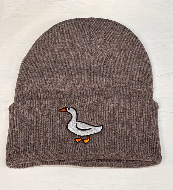 Goose Toque - Heather Brown