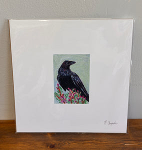 Raven Print 8x8"