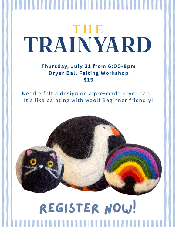 Dryer Ball Workshop