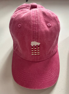 Smokestack Twill Hat - Bright Pink