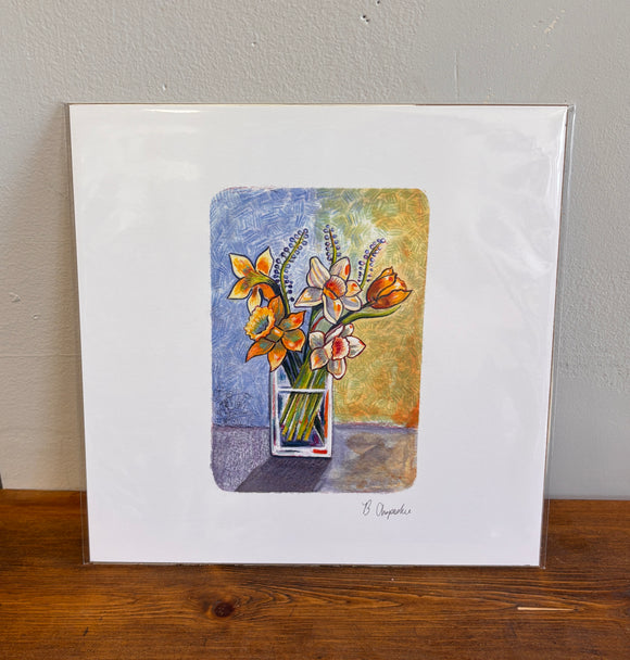 Daffodils Print 8x8