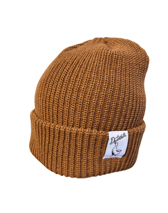Dartmouth Goose Toque - Saddle Brown