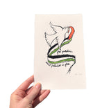 Free Palestine Screenprint - Gaza Soup Kitchen Fundraiser