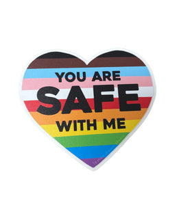 You are Safe With Me Sticker