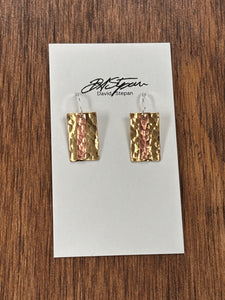 Copper and Brass Earrings