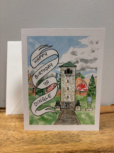 Dingle Birthday Greeting Card