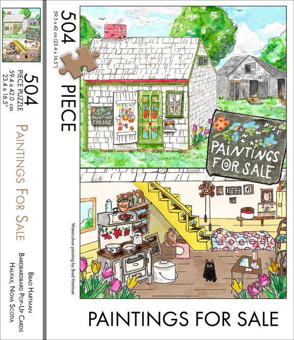 Paintings For Sale 504 Piece Puzzle - Pre Sale!