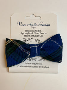 NS Tartan Bowtie Clip