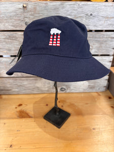 Smokestack Bucket Hat - Navy Blue