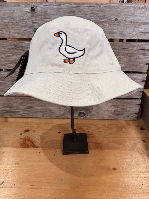 Goose Bucket Hat - Cream