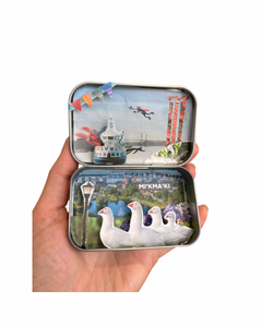 Collage in a Tin