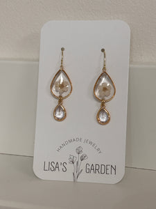 Teardrop Spirea Earrings