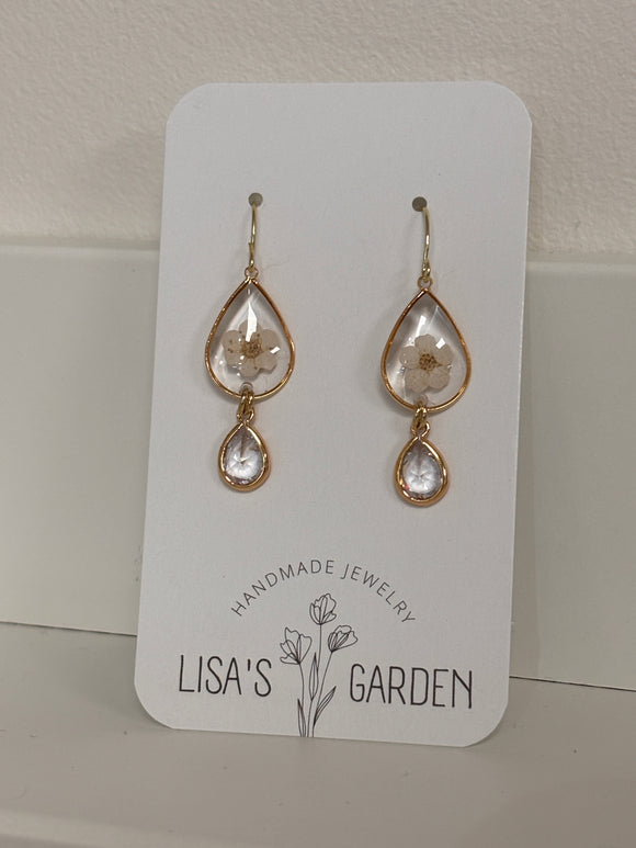 Teardrop Spirea Earrings