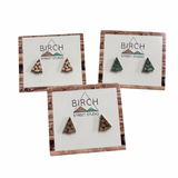 Christmas Tree Stud Earrings