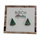 Christmas Tree Stud Earrings