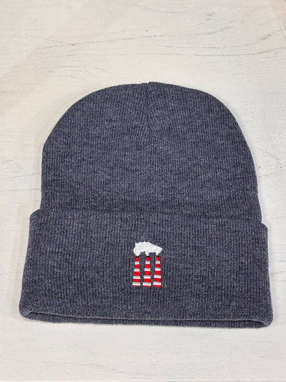 Smokestack Toque - Heather Navy