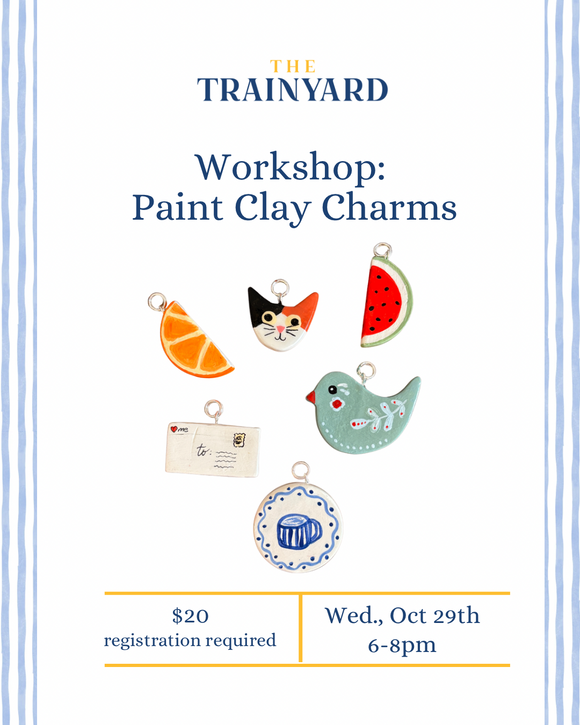 Workshop: Paint Clay Charms