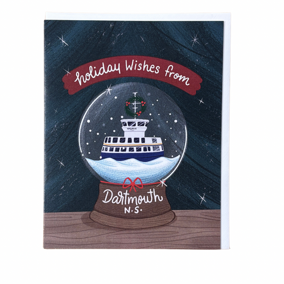 Holiday Wishes from Dartmouth NS - Seasonal Greeting Card