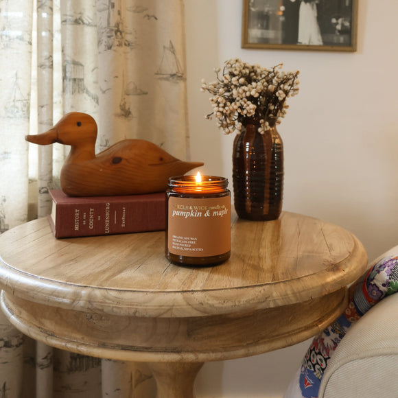 Pumpkin & Maple Soy Candle - 4oz
